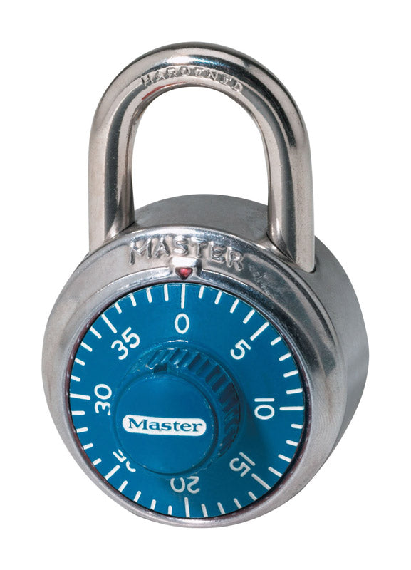 PADLOCK COMB BLUE DIAL