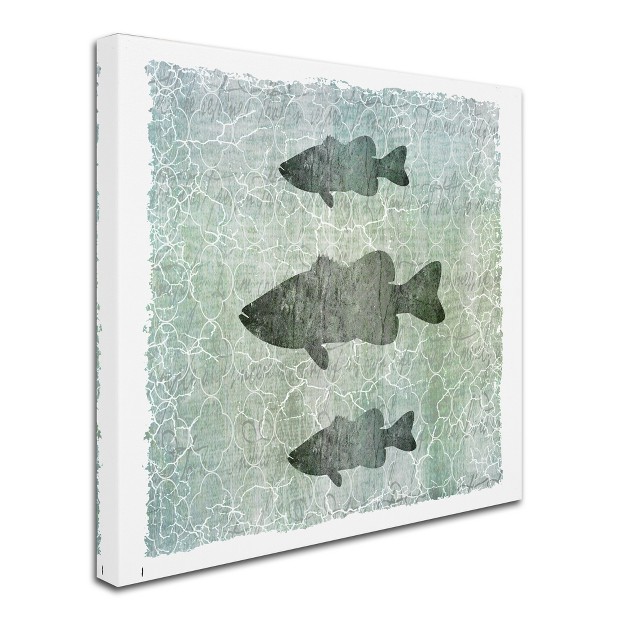 Trademark Fine Art lightboxjournal x27 life Is Better At The Lake Bass x27 Canvas Art