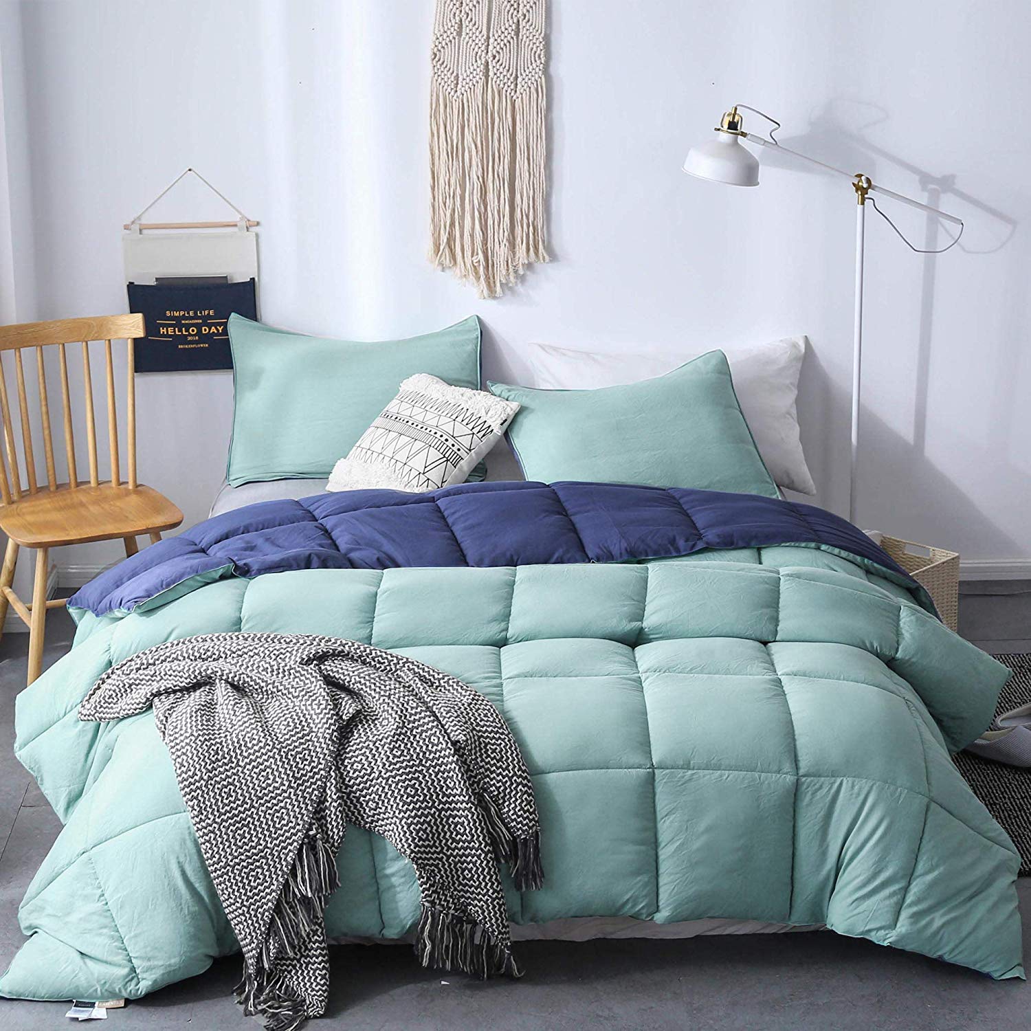 Kasentex Comforter Sets， Twin with Shams