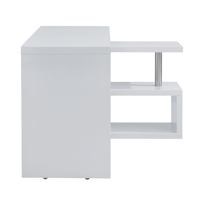 Southern Enterprises Yates Multi-Functional Corner Desk