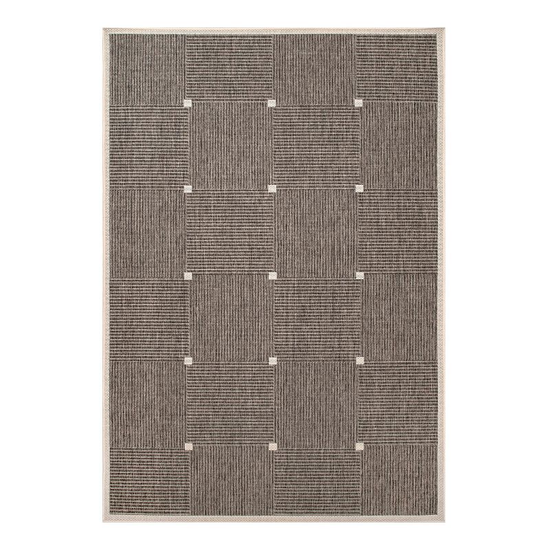 nuLOOM Ryann Glen Check Indoor/Outdoor Area Rug