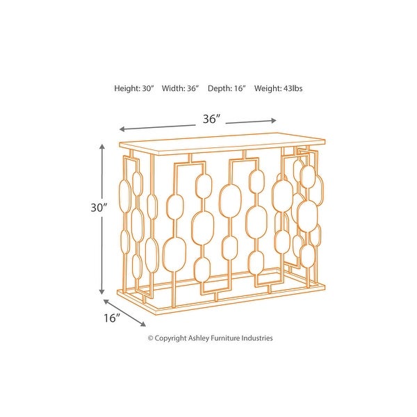 Ashley Furniture Majaci Console Table-A4000047 Majaci Console Table