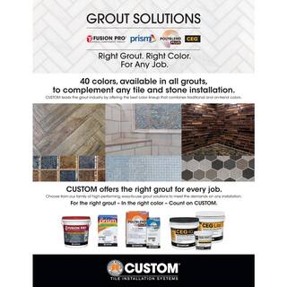 Custom Building Products Fusion Pro #381 Bright White 1 gal. Single Component Stain Proof Grout FP3811-2T