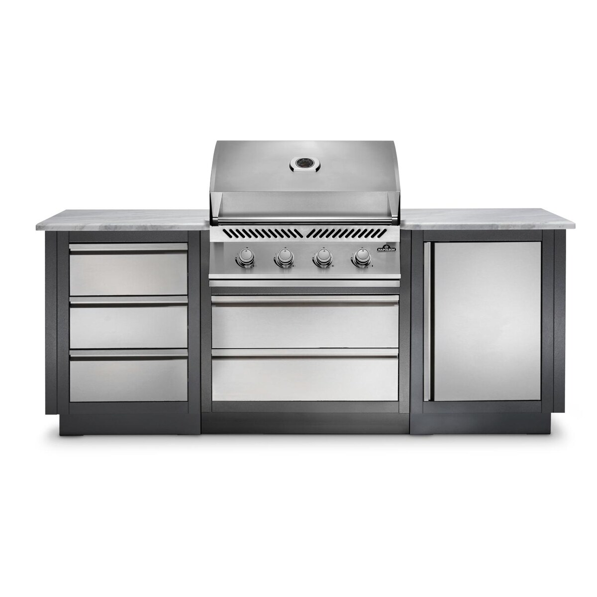 Napoleon OASIS 100 Island， 500 Series Natural Gas Grill