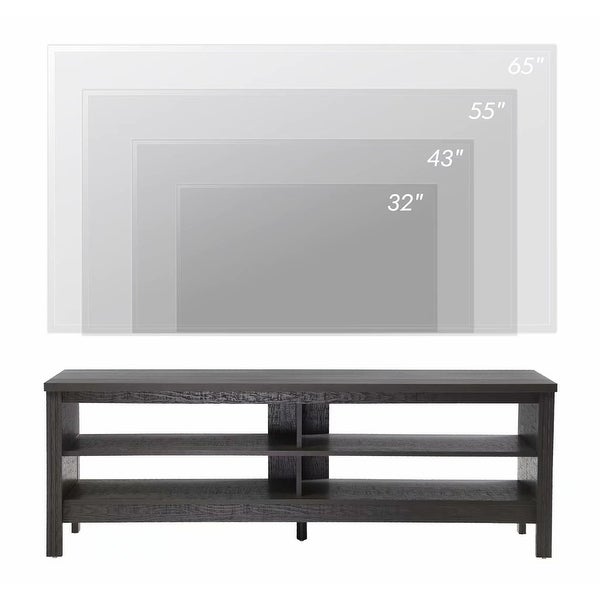 TV Stand for 65 Inch TV， Entertainment Center Console Table， 60 Inch