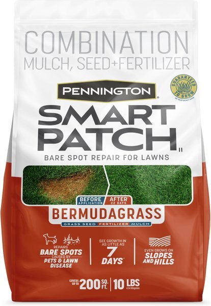 Pennington Smart Patch Bermudagrass Mix Dog Lawn-Treatment and Grass Saver