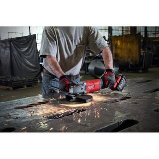 MW M18 FUEL 18-V Lithium-Ion Brushless Cordless 7 in.9 in. Angle Grinder with 12 in. Hammer DrillDriver 2785-20-2904-20