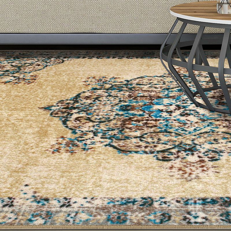 SUPERIOR Decklan Traditional Floral Indoor Area Rug