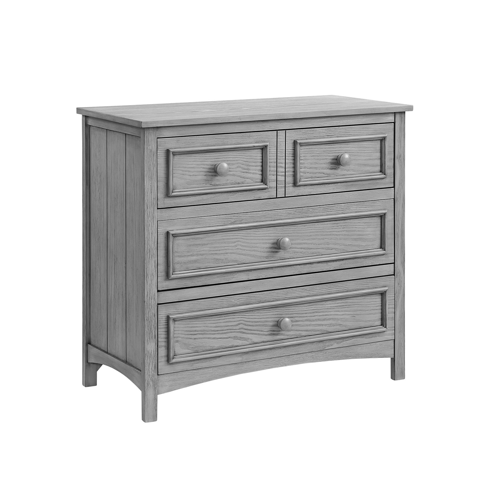 Oxford Baby Farmington 3-Drawer Dresser, Rustic Gray