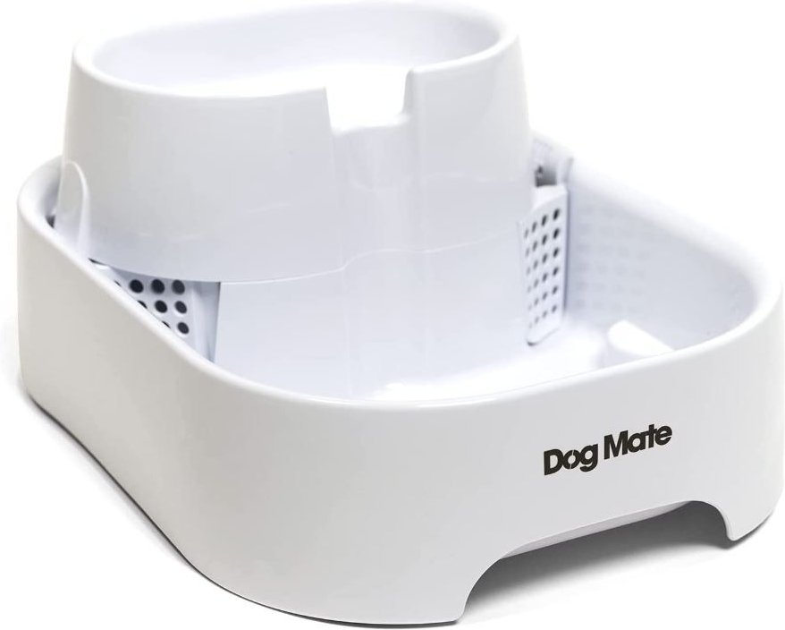 Dog Mate Large Fresh Water Plastic Dog and Cat Fountain， 192-oz