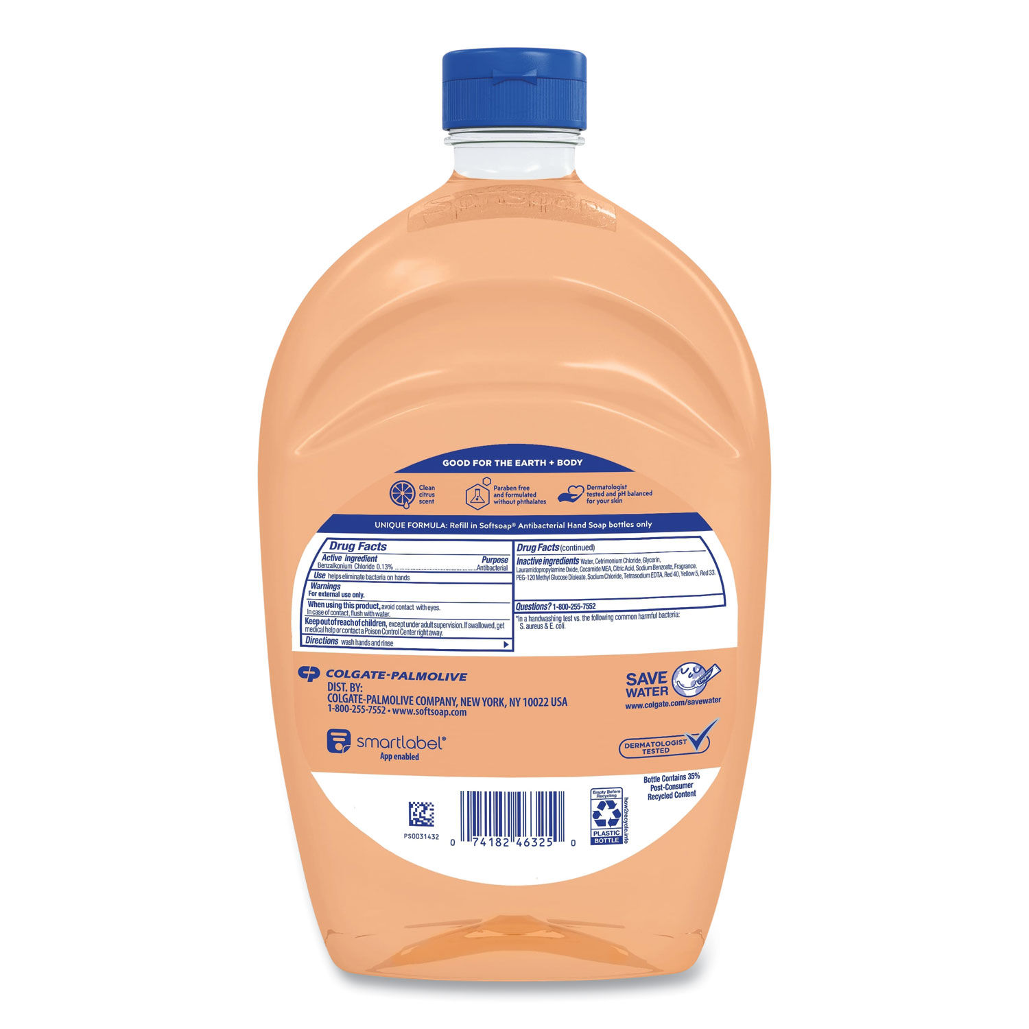 Antibacterial Liquid Hand Soap Refills by Softsoapandreg; CPC46325EA