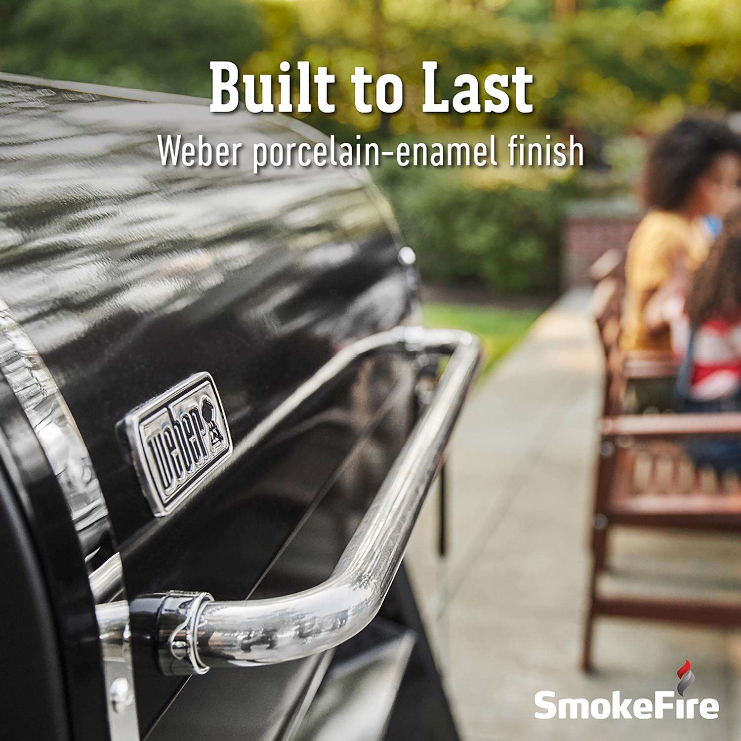Weber SmokeFire EX4 2nd Gen Wood Pellet WiFi Grill Black