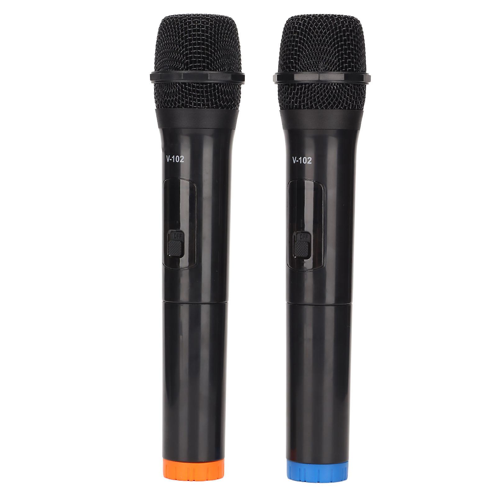 Wireless Microphone Professional Karaoke Mic With Rechargeable Receiver For Karaoke Party