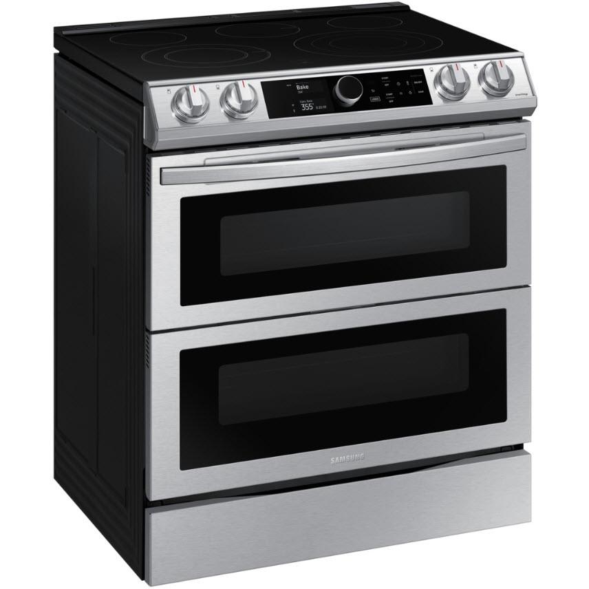  30-inch Slide-in Electric Range with Wi-Fi Connectivity NE63T8751SS/AC