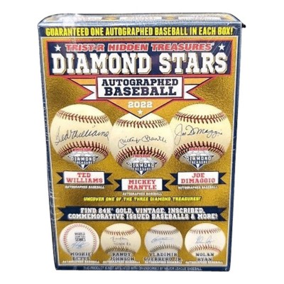 2022 Tristar Diamond Stars Autographed Baseball Box