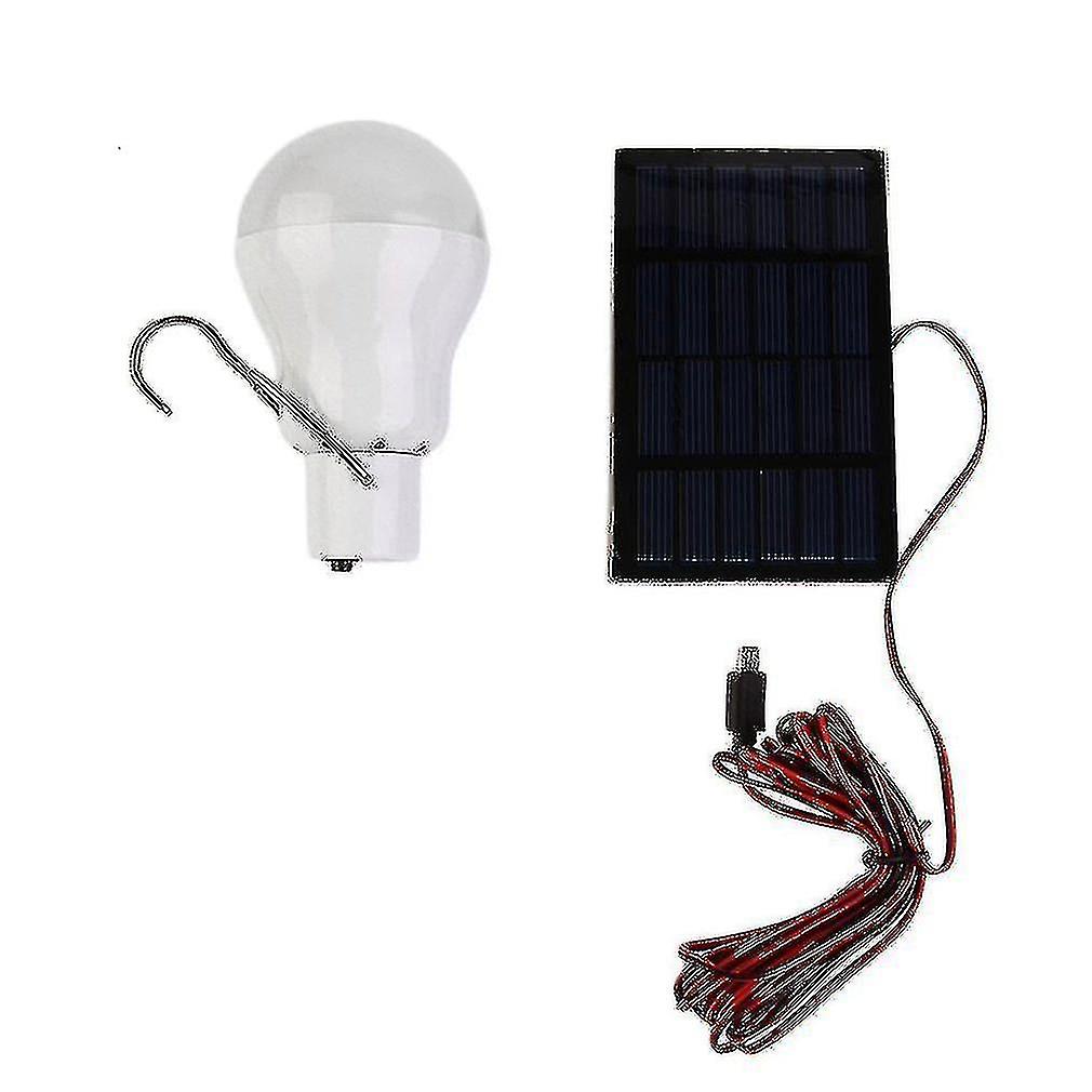 Portable Solar Power Led Bulb Lamp Outdoor Lighting Camp Tent Fishing Light