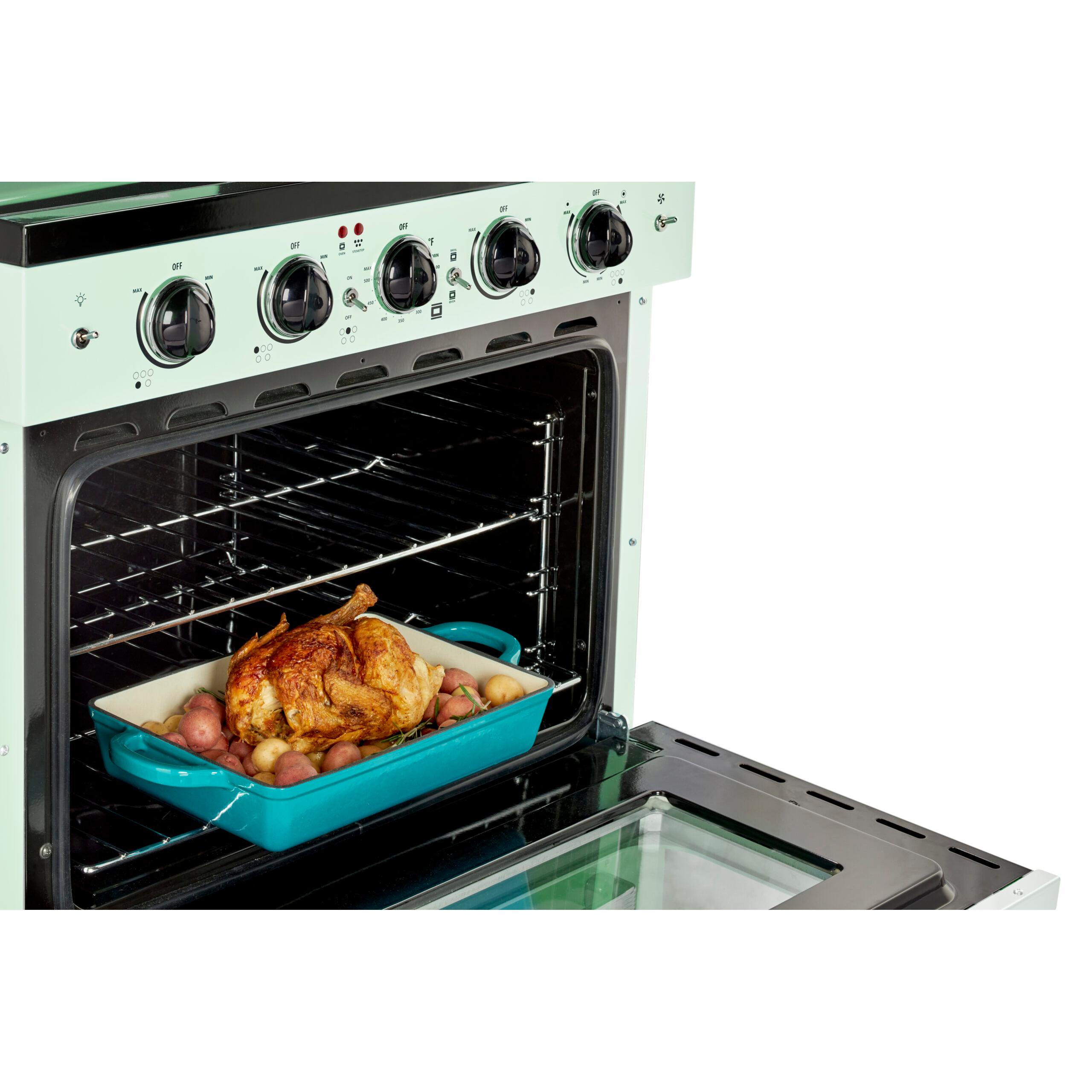 Unique Appliances 30-inch Freestanding Electric Range with Convection Technology UGP-30CR EC LG