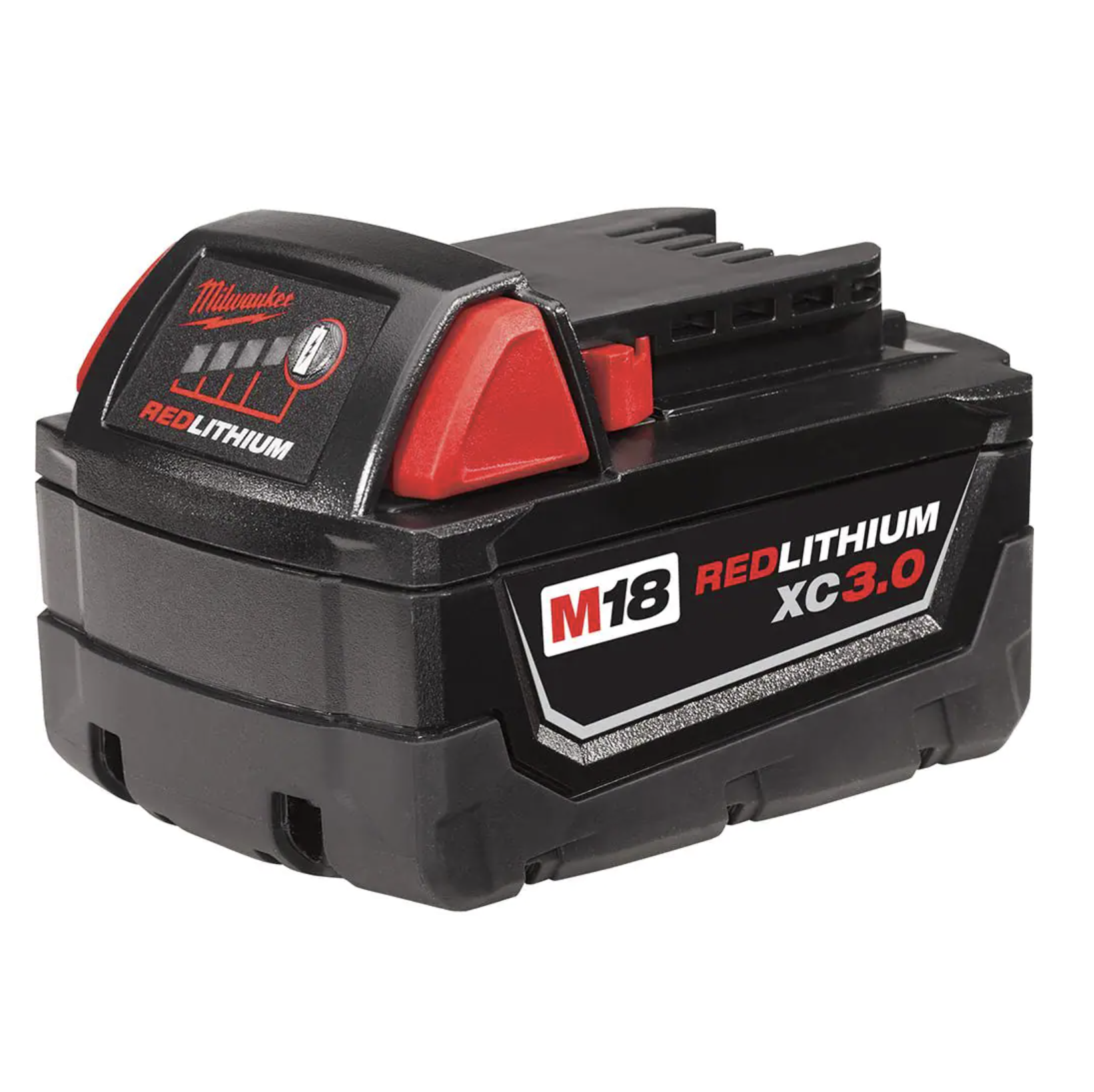 Milwaukee M18 18-Volt Lithium-Ion XC Extended Capacity Battery Pack 3.0Ah， 4-Pack (48-11-1822)