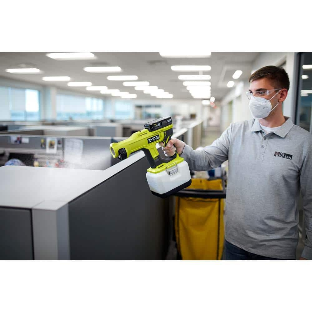 Ryobi One+ 18v Cordless Handheld Electrostatic Sprayer (Tool Only)