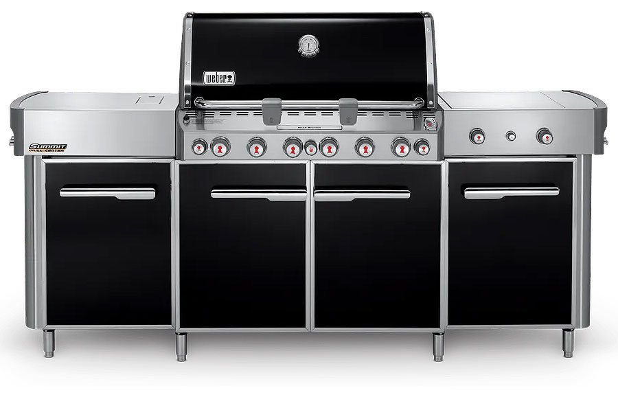 Weber Summit Black Natural Gas Grill Center