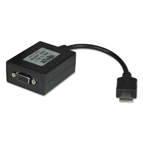 Tripp Lite HDMI to VGA with Audio Converter Cable， 6