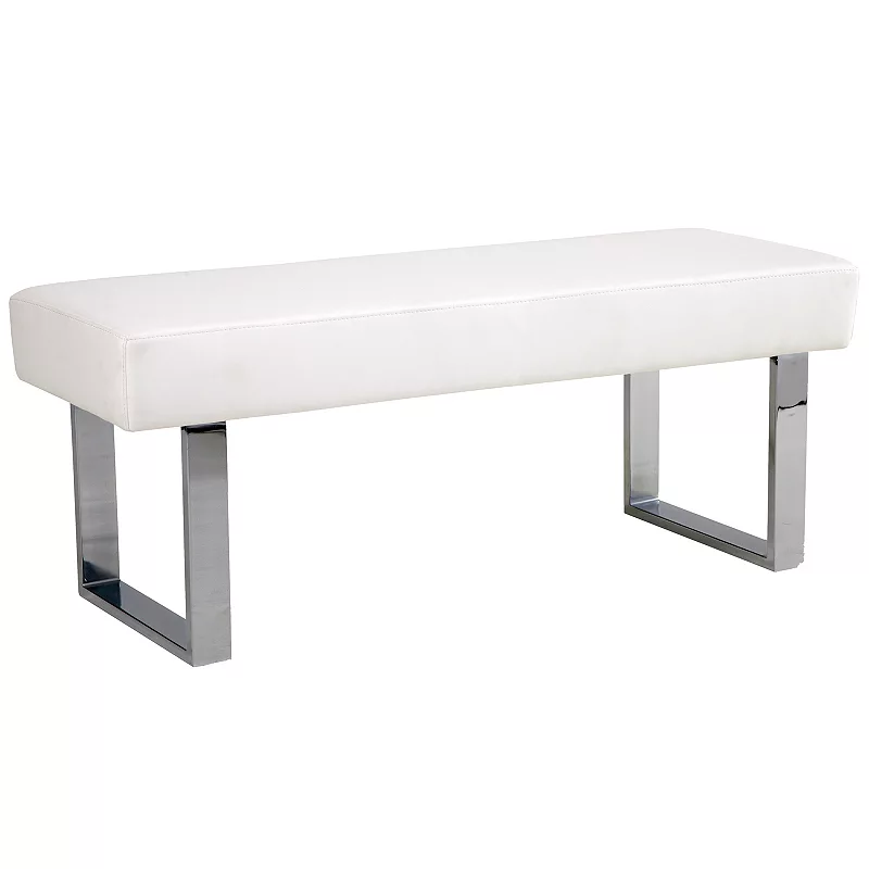 Armen Living Amanda Padded Bench