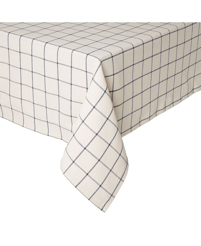 Town and Country Living Window Pane Tablecloth Single Pack 60x102