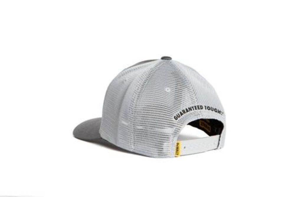 DEWALT Oakdale Trucker Hat GREY with LIGHT GREY MESH - OSFA DXWW50040-306-OSFA from DEWALT