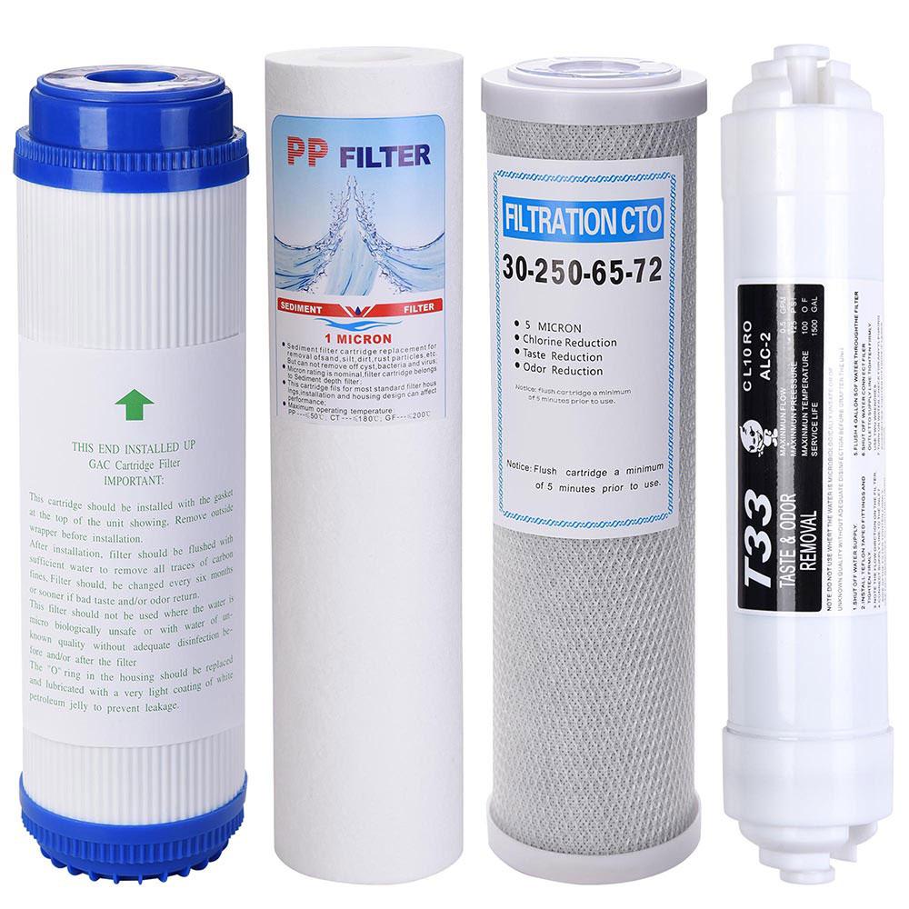 TheLAShop 4pcs Water Filter Replacement for Water Filtration System