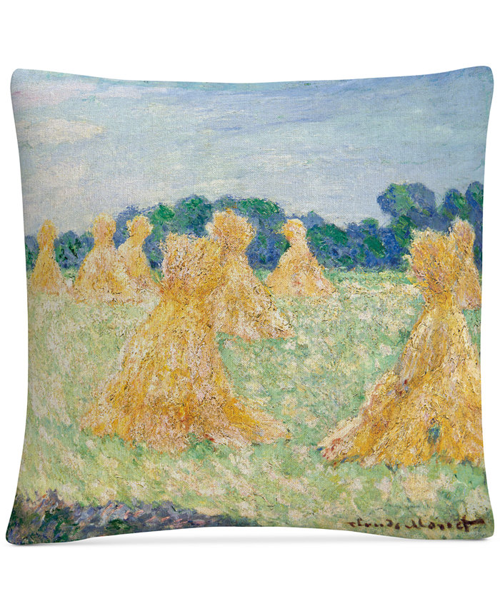 Baldwin Claude Monet The Young Ladies Of Givemy Decorative Pillow， 16