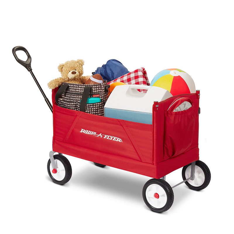 Radio Flyer 3-in-1 Off-Road EZ Fold Wagon with Canopy