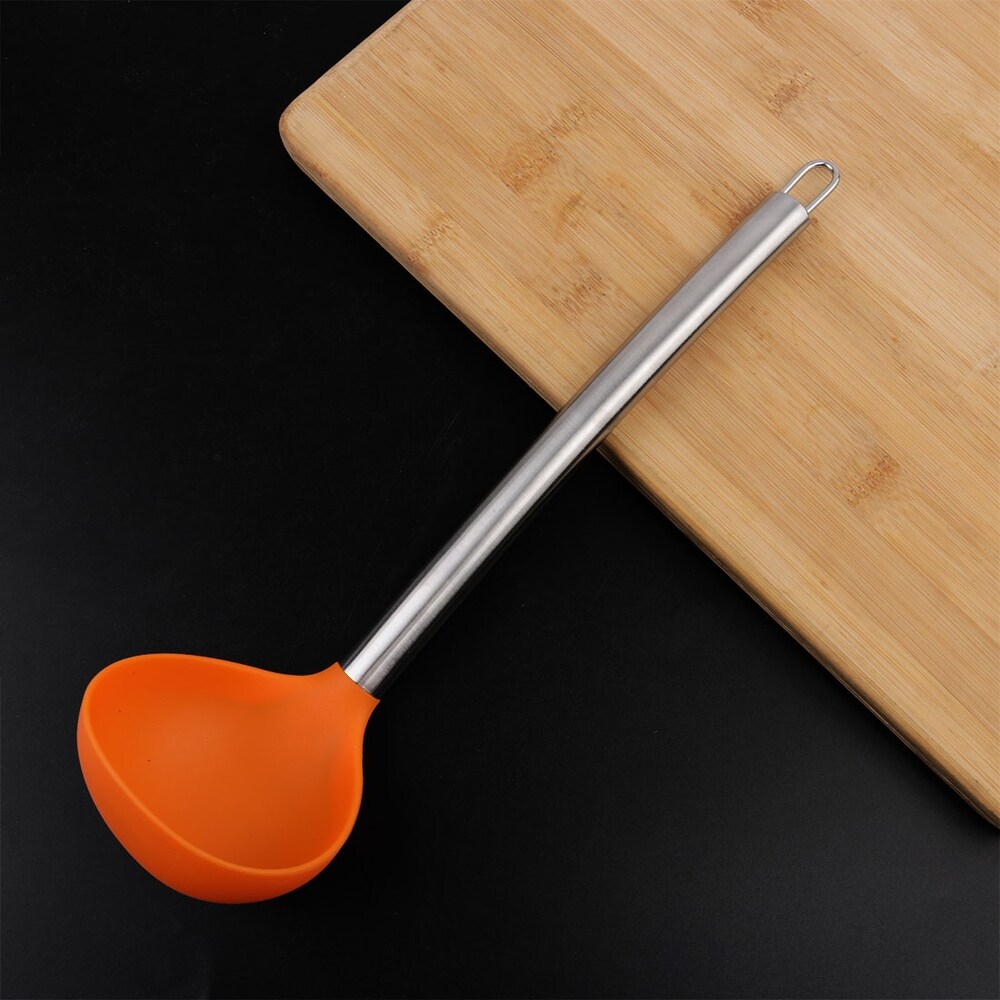 Silicone Soup Ladle Spoon 12.4\