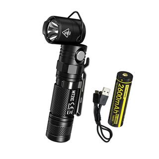 NITECORE Multitask Series MT21C 90 Degree Adjustable 1000 Lumens LED Flashlight with USB Rechargeable Battery MT21C