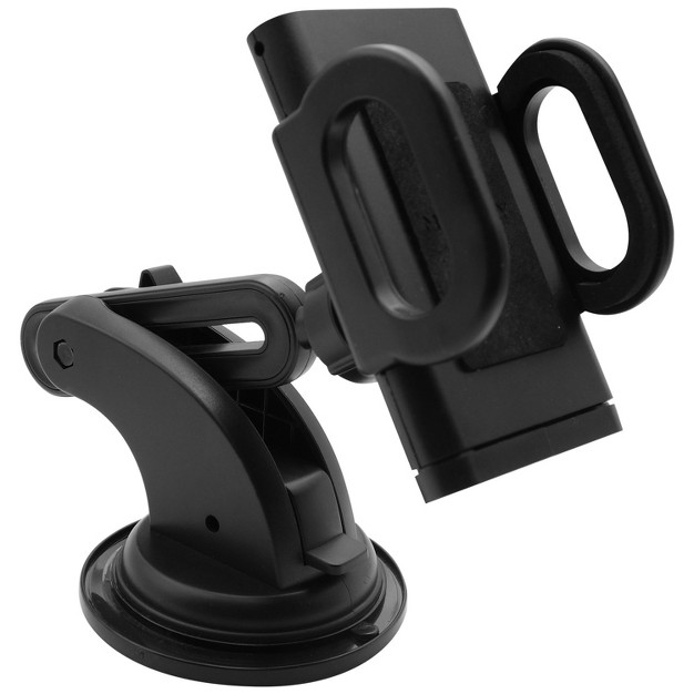 Macally Dashboard And Windshield Suction Cup Phone Mount Holder With Extendable Arm