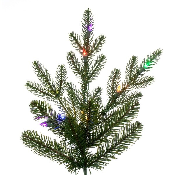 Vickerman 6.5' x 54 North Shore Fraser Fir Artificial Christmas Tree，LED MultiColored Lights