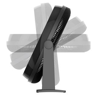 Lasko 20 in. 3 Speeds Floor Fan in Black with 90 Degrees Tilt Adjustment Built-In Carry Handle Wall Mountable A20107