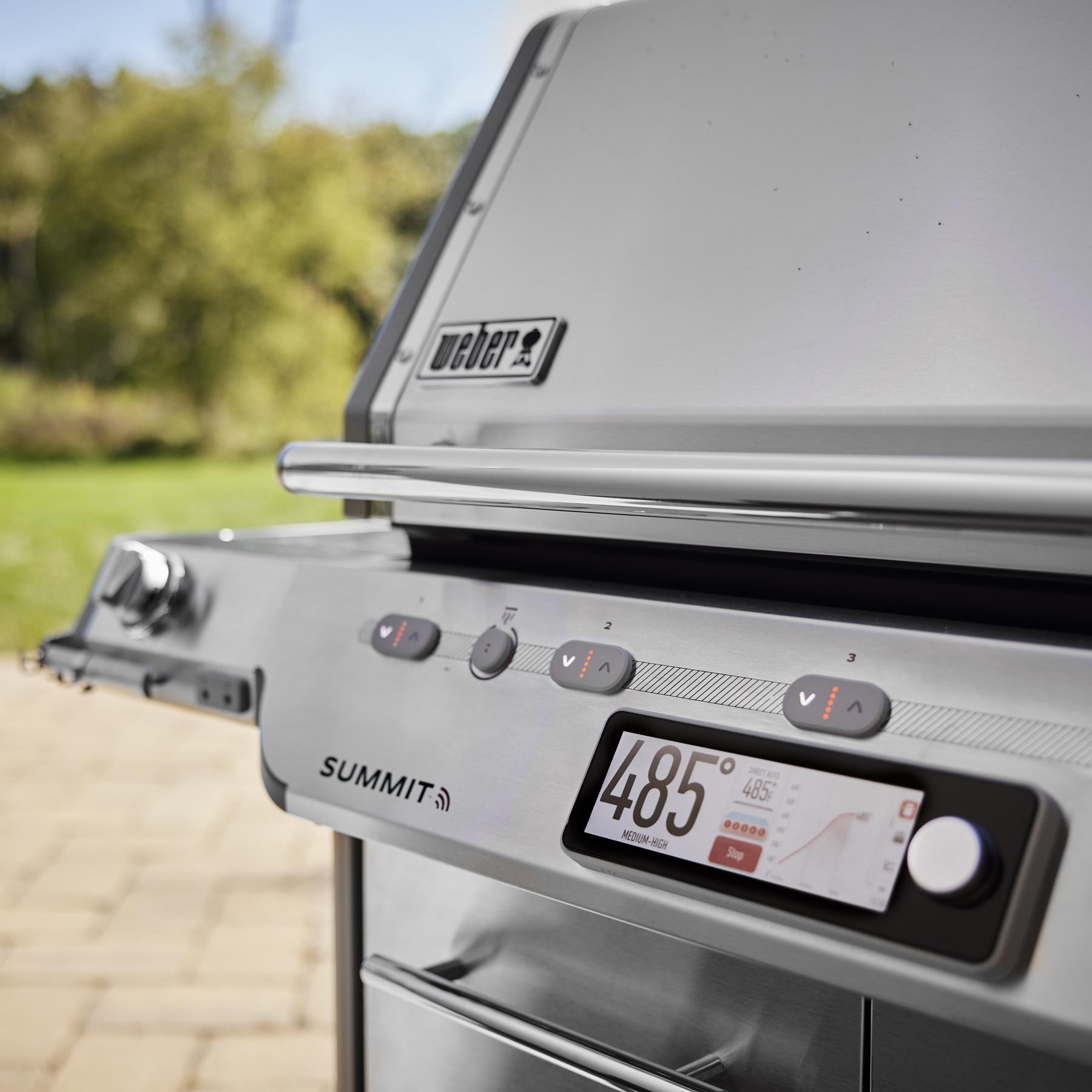 Weber 1500053 Summit® Smart Fs38X S Gas Grill (Natural Gas) - Stainless Steel