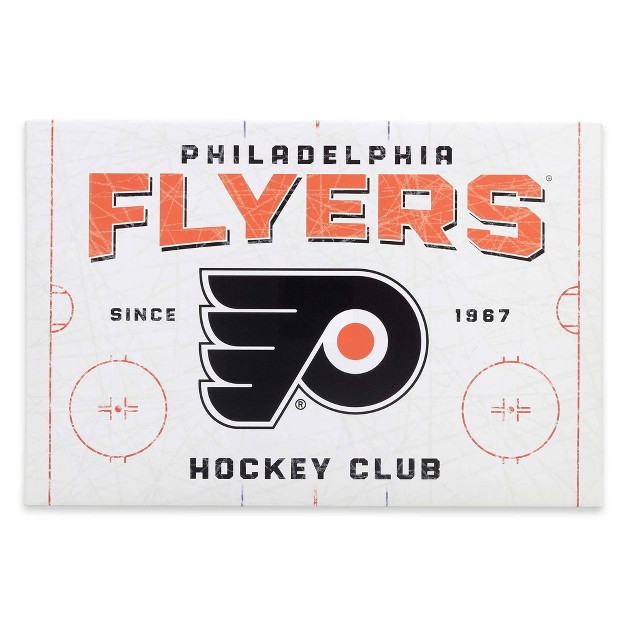 Nhl Philadelphia Flyers Rink Canvas