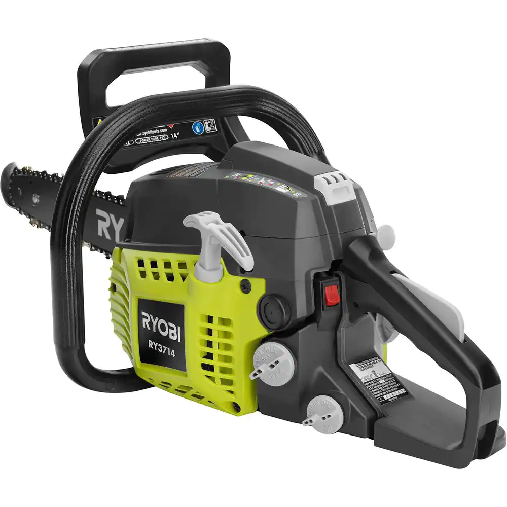 RYOBI RY3714 14 in. 37cc 2-Cycle Gas Chainsaw