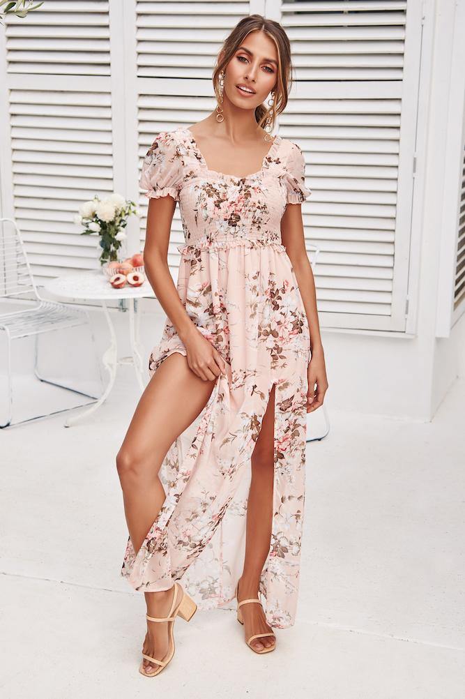 Lost With You Maxi Dress Pink