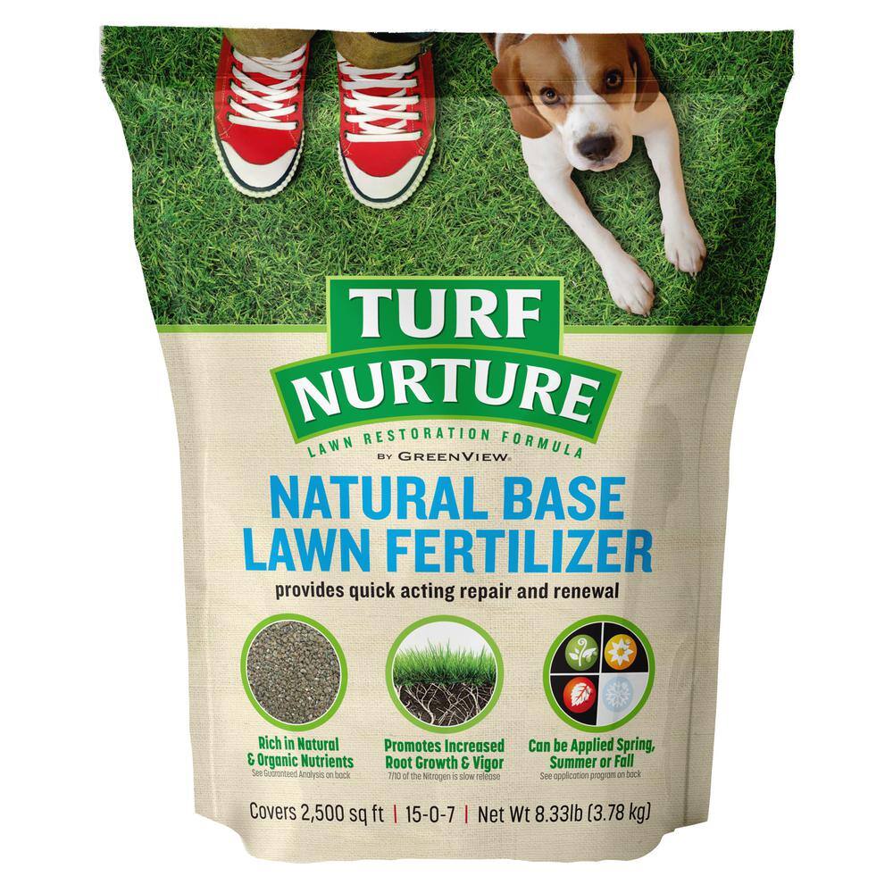 Turf Nurture 8.33 lbs. Natural Dry Lawn Base Fertilizer 2756713