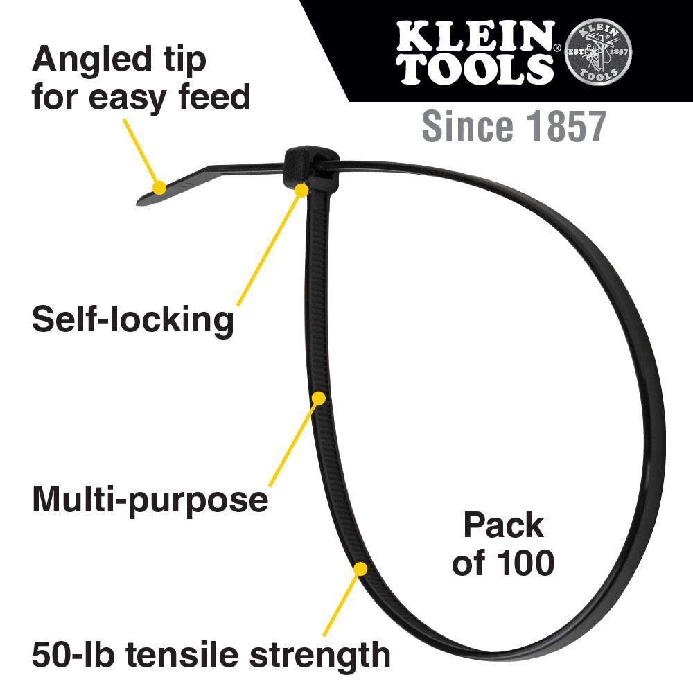 Klein Tools Cable Ties 11.5