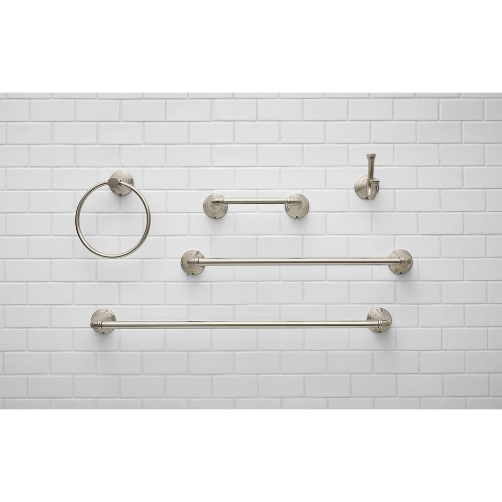 American Standard Delancey Towel Ring in Brushed Nickel 7052190.295