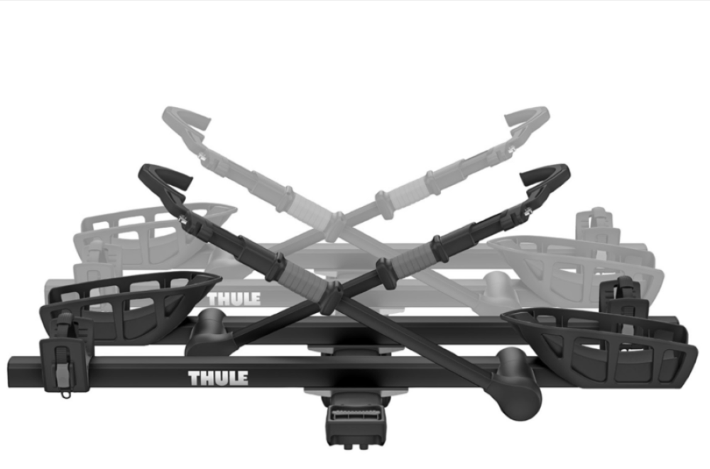 Thule T2 Pro XT Add-On Hitch Rake Bike Mount  for 2 Receivers Only， Holds 4 Bikes ;