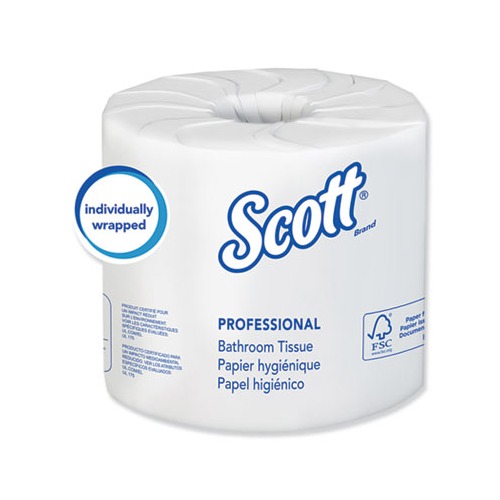 KIMBERLY CLARK Essential 100% Recycled Fiber SRB Bathroom Tissue  KCC13217