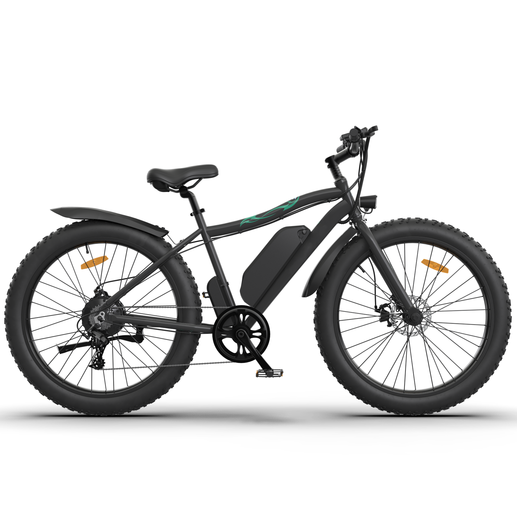 CN USA Warehouse Cheap 36V 500W Motor Mountain Electric Cycle Ebike For Sale With 26 Inch Fat Tire