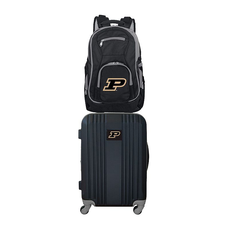 Purdue Boilermakers Wheeled Carry-On Luggage and Backpack Set