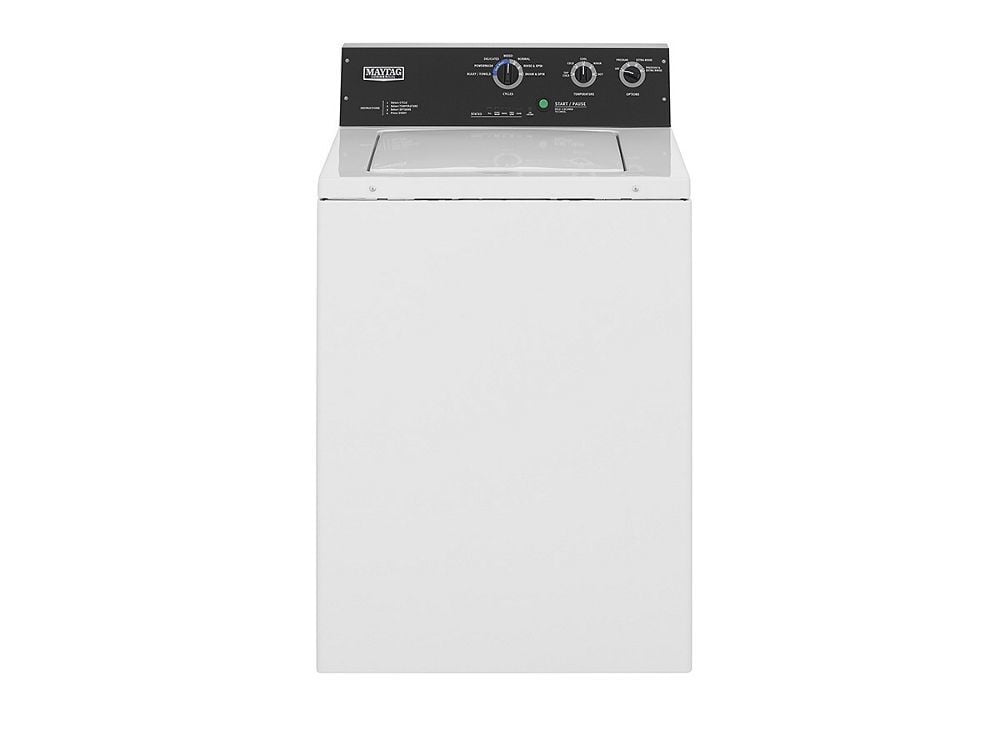 Maytag MVWP575GW 3.5 Cu. Ft. Commercial-Grade Residential Agitator Washer