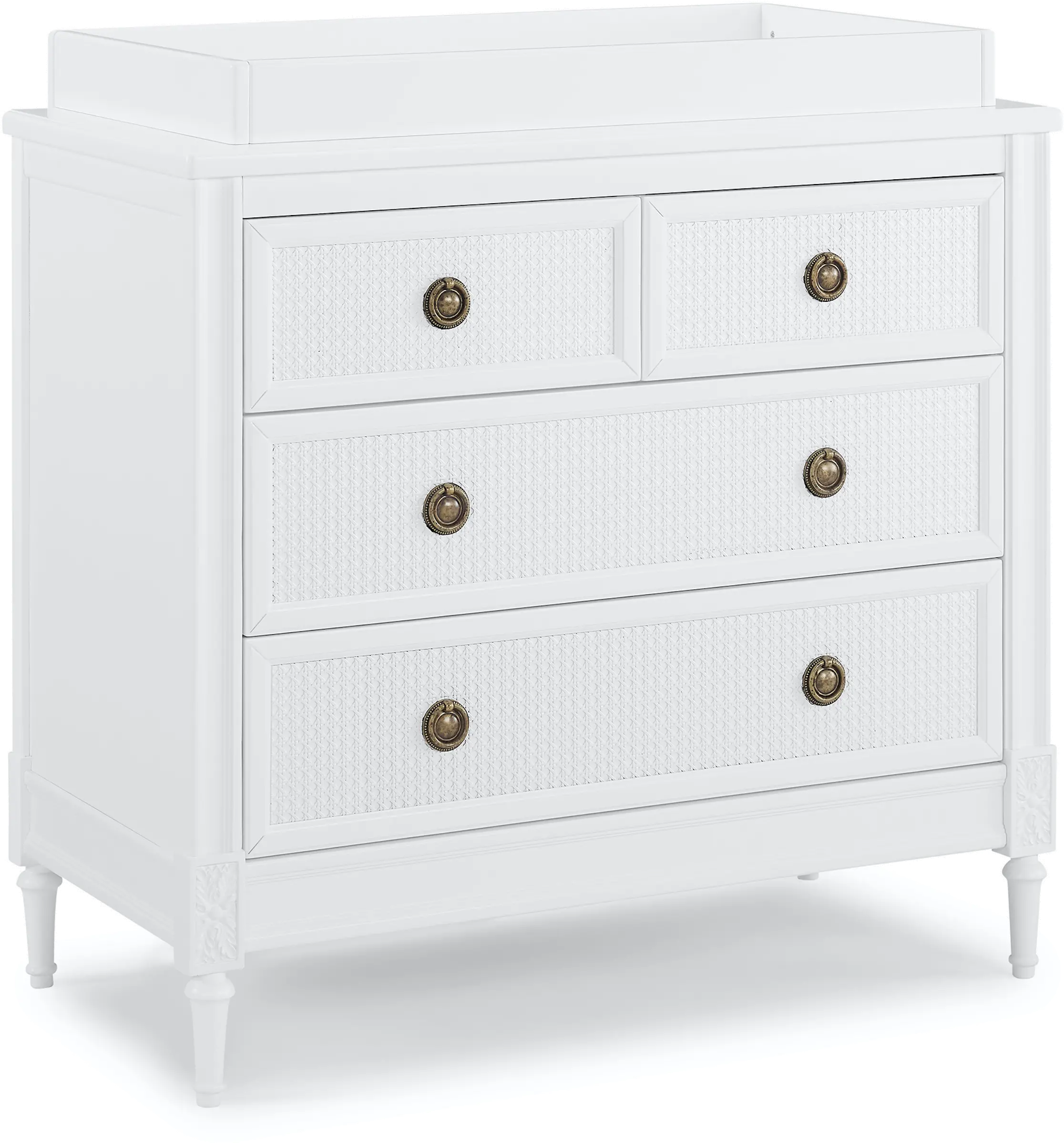 Madeline White Dresser with Changing Top