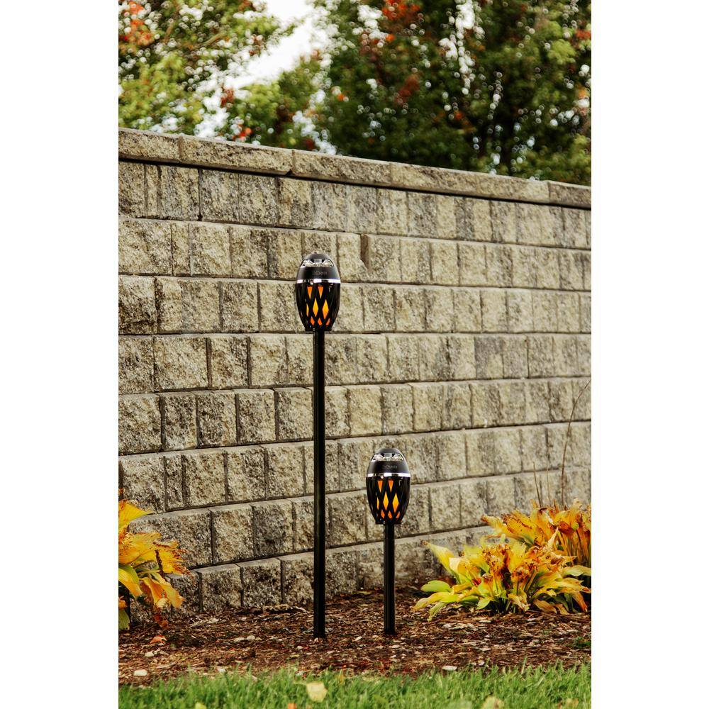 TikiTunes 40 in. Adjustable Pole and Ground Stake in Black TIKITUNES-GS-001